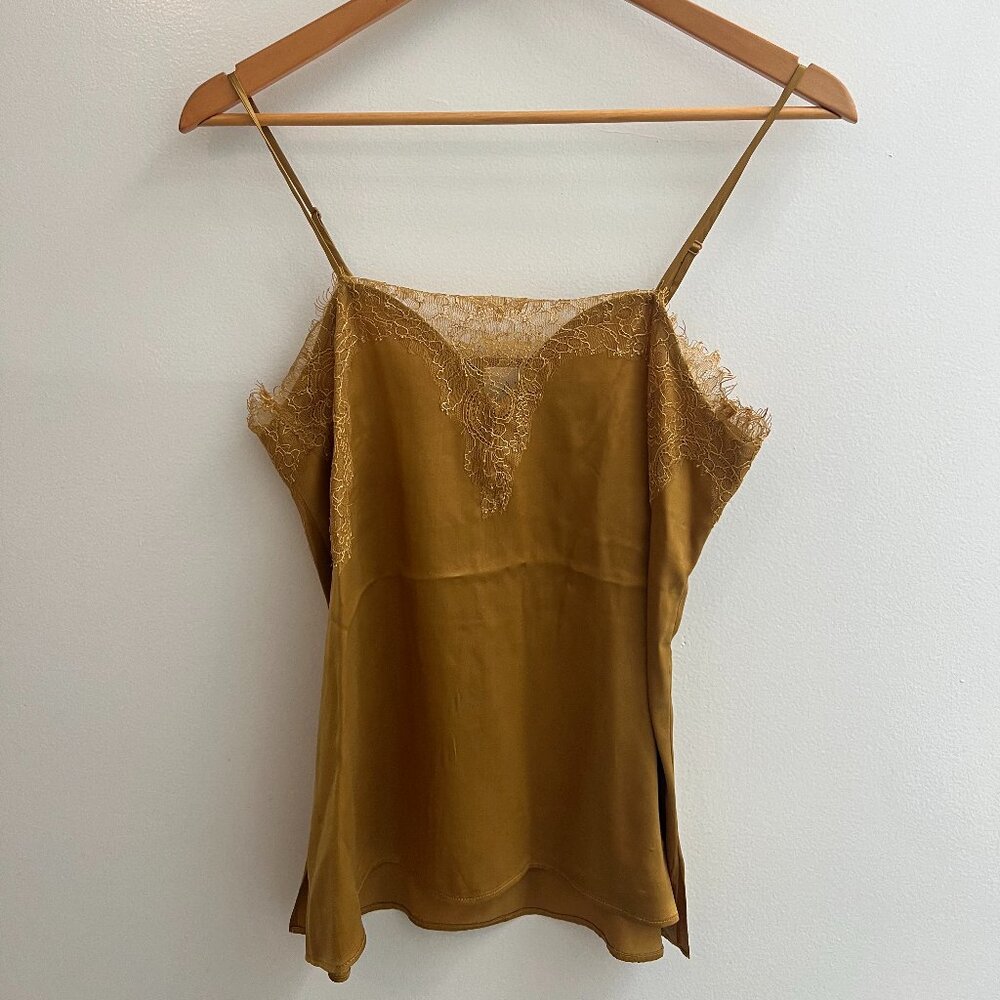 Cami NYC - Lace Trim Silk Camisole
